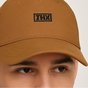 H&M Mustard Brown THX Logo Embroidery Cap (New)No tag 🏷️ B10)✨✨✨